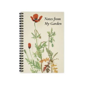 Botanical Collection Ruled Line Spiral Notebook